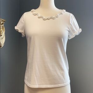 La Vie Rebecca Taylor white tee